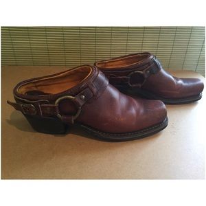 Frye Harness Mules